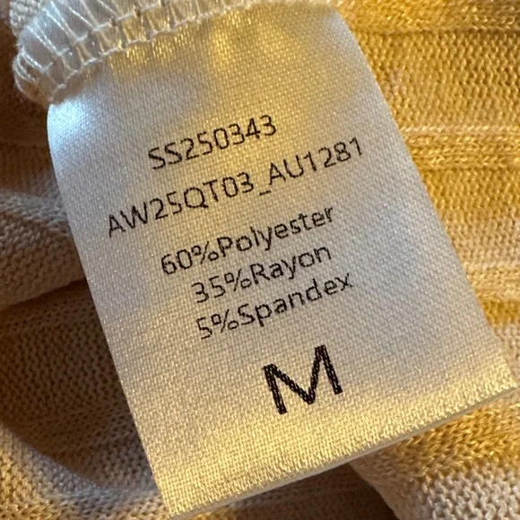 Elegant Beige Long Sleeve Women's Top - Picture 8 of 8